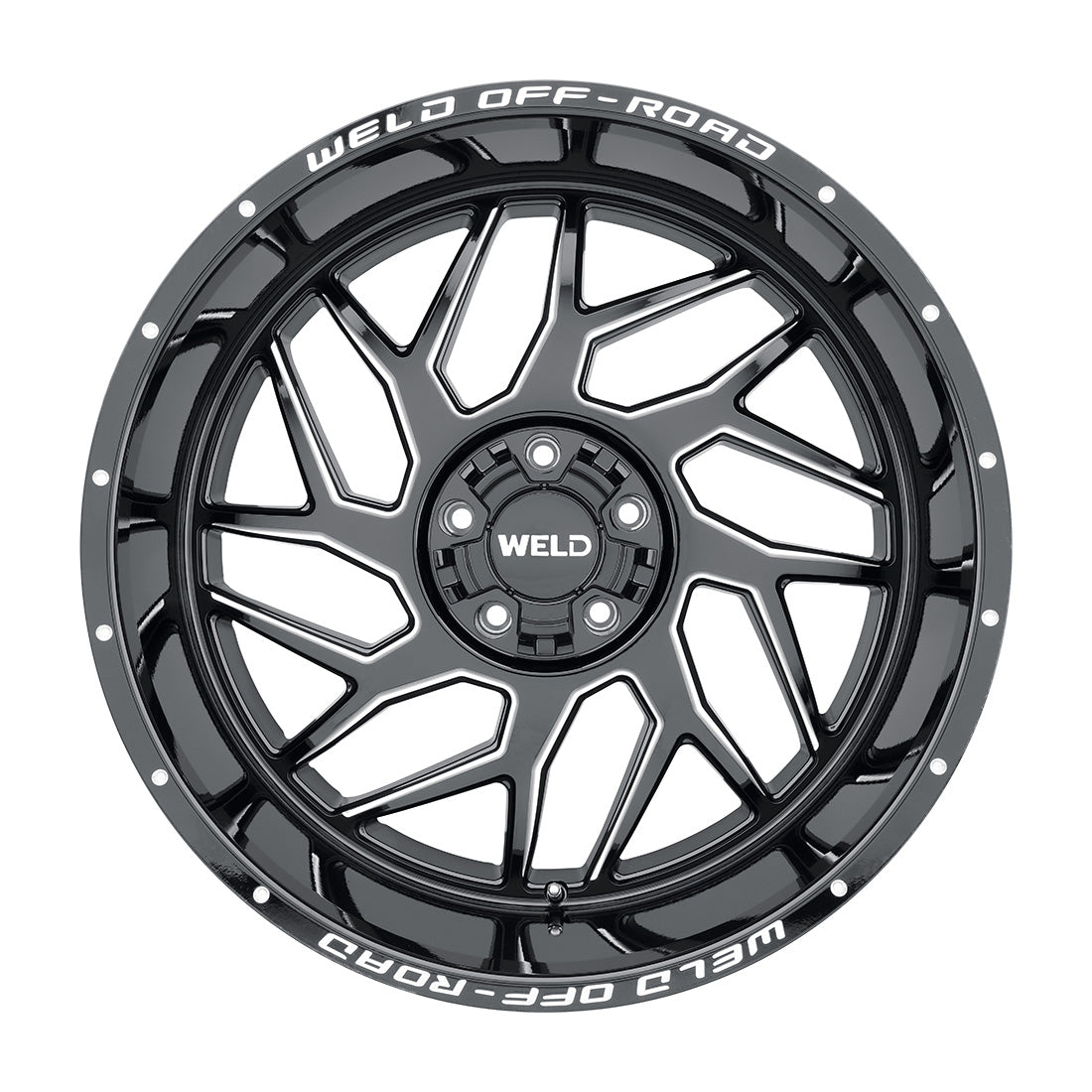 22x12 Fulcrum 5x127 5x139.7 ET-44 BS4.75 Gloss BLK MIL 87.1